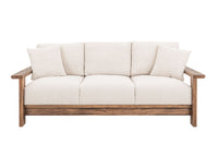 Duna - Sofa - White / Light Brown