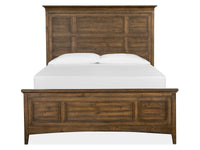 Bay Creek - Complete Panel Bed With Storage Rails