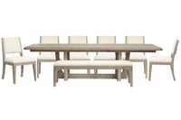 Braelyn - Extendable Trestle Dining Table Set