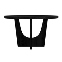Oregon - Round Table With Wood Top