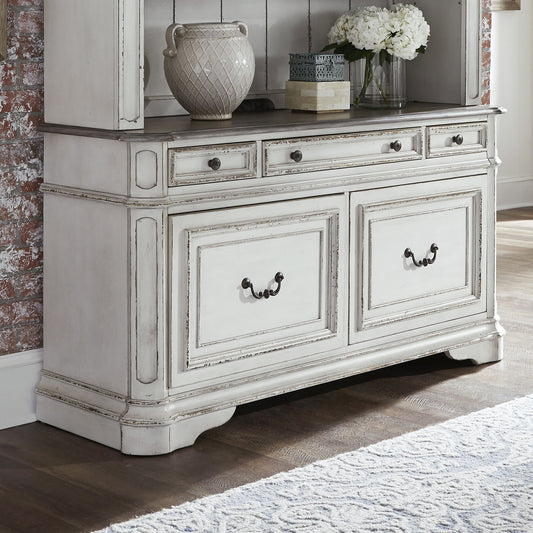 Magnolia Manor - Credenza - White