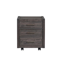 Modern Edge - Castered Filing Cabinet - Caffe