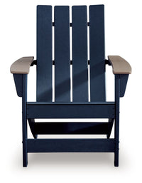 East Beach - Adirondack Chair - Black / Beige
