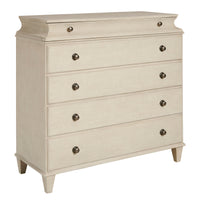 5-Drawer Bachelor's Chest With Jewelry Tray - Natural