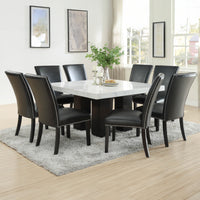 Camila - Square Dining Set - White Top