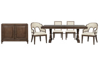 Jubilee - Extendable Trestle Dining Table Set