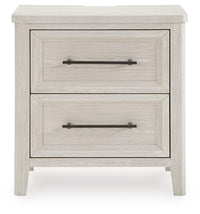 Darbonton - Two Drawer Night Stand - Dove White