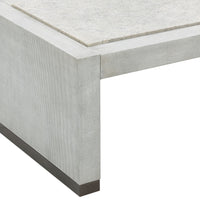 Pulaski Accents - Stone-Textured Cocktail Table - White