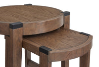 Kaysen - Nesting End Table - Dark Brown