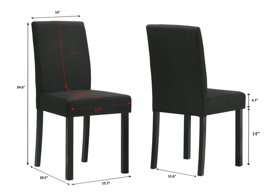 Resia - Dining Chair (Set of 4) - Black