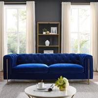 Charlene - Velvet Sofa And Loveseat