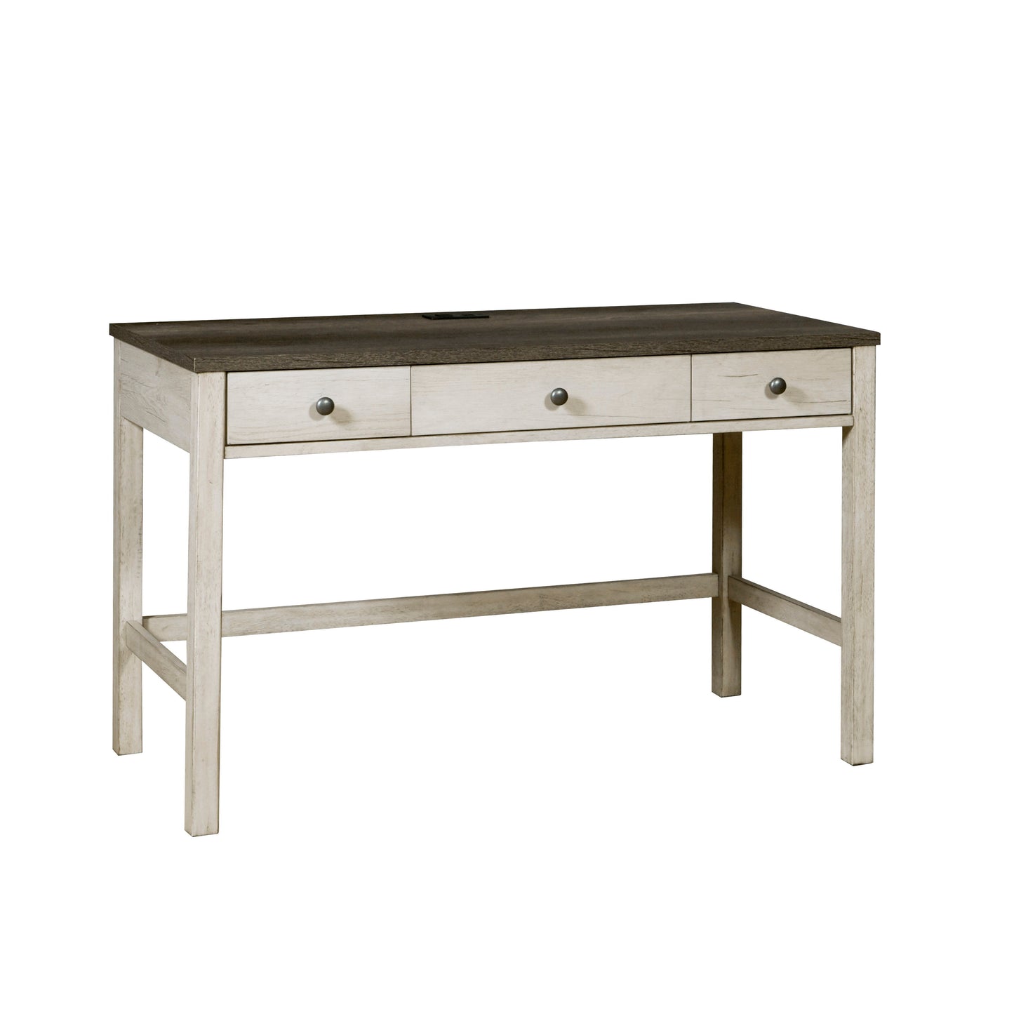 Riverwood - Desk With Usb Port - Gray