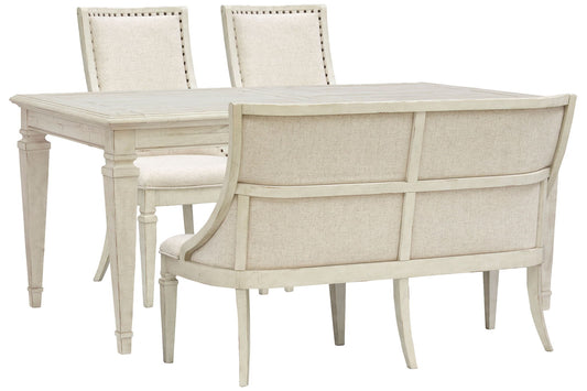 Newport - 4 Piece Extendable Rectangular Dining Table Set