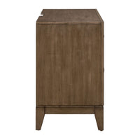 Shaker Lakes - Nightstand With Charging Station - Harvest Brown