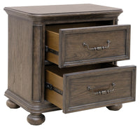Saddle Creek - Drawer Nightstand - Timber Brown