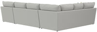 Stockbridge - Sectional With Comfort Coil Seating And 9 Accent Pillows Included