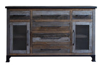 Antique Gray - Buffet - Gray / Brown