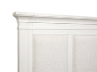 Kingston - Complete Panel Bed With Upholstered Headboard