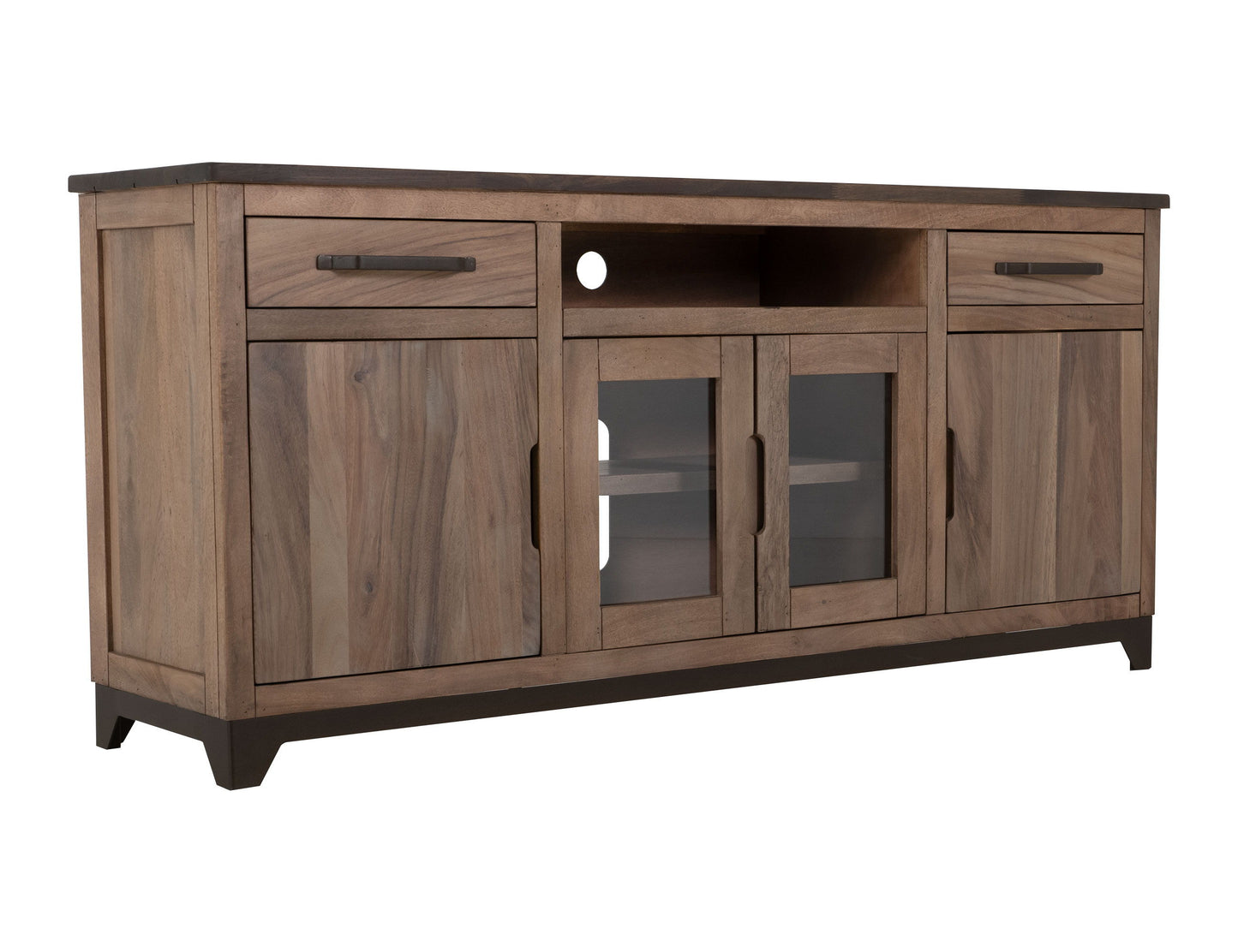 Natural Parota - TV Stand - Rich Brown