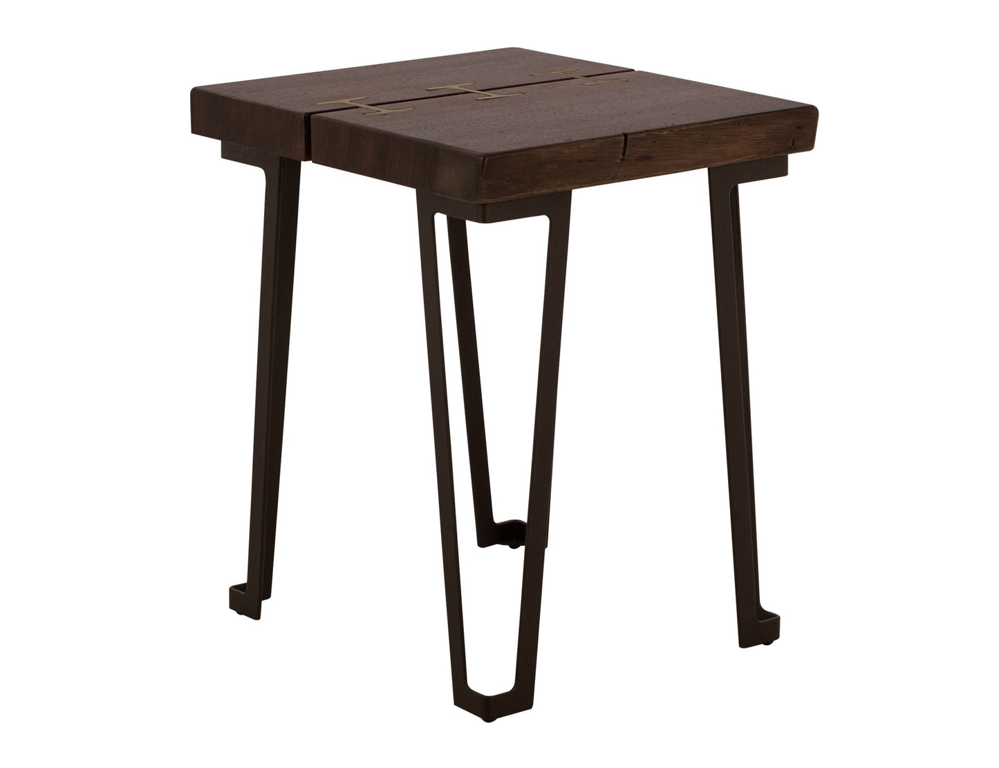 Walnut - Chairside Table - Walnut Brown