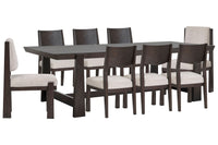 Tauren - Trestle Dining Table Set