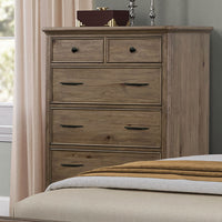 Hickory Grove - 6 Drawer Chest - Brown