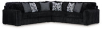 Midnight-Madness - 3 Piece Sectional