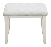 Camila - Vanity Stool - Creamy White