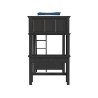 Hampton Kids - Loft Bed With Ladder And Desk With Speaker