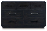 Rowanbeck - Black - Dresser