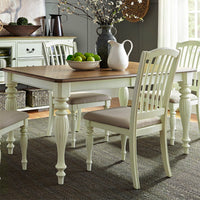 Cumberland Creek - Rectangular Leg Table - White
