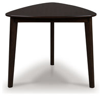 Mallenette - Merlot - Triangle Dining Room Table