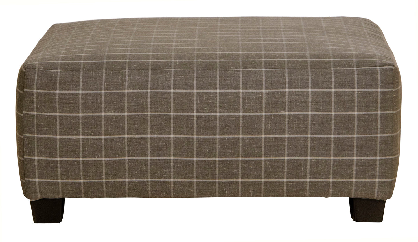 Lewiston - Cocktail Ottoman - Charcoal