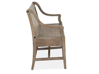 Paxton Place - Bench With Back - Dovetail Gray