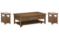 Bay Creek - Rectangular Cocktail Table Set