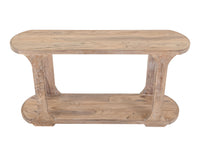 White Balam - Sofa Table - Ivory White