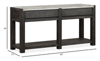 Plum Creek - Rectangular Sofa Table - Ravenwood Black