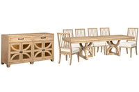 Coventry - Extendable Trestle Dining Table Set