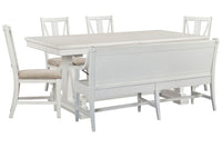 Heron Cove - Extendable Trestle Dining Table Set