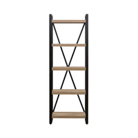 Sun Valley - Tall Pier Unit With Faux Metal - Light Brown