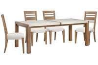 Plum Creek - 5 Piece Rectangular Dining Table Set