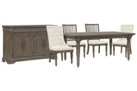 Madison Ridge - Extendable Leg Dining Table Set