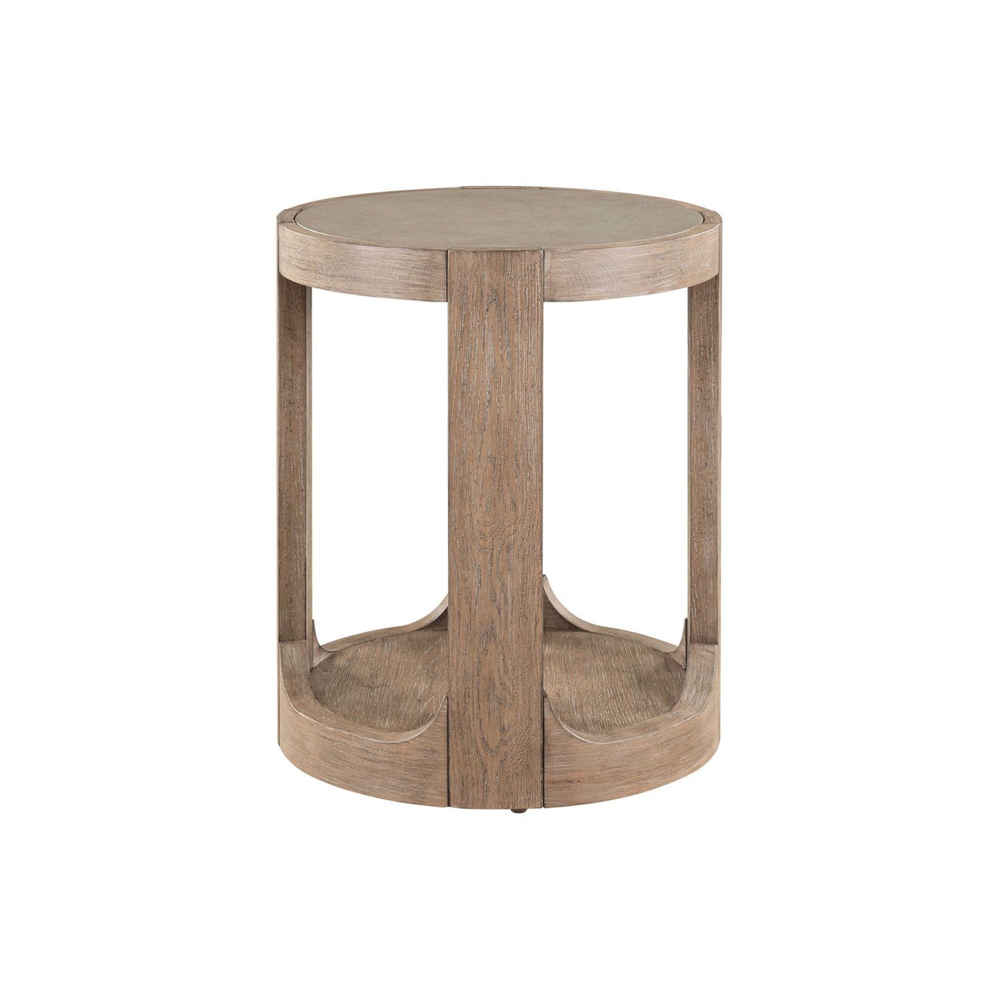 South Bend - Round Chairside Table - Brown