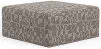 Zeke - Cocktail Ottoman - Cloud
