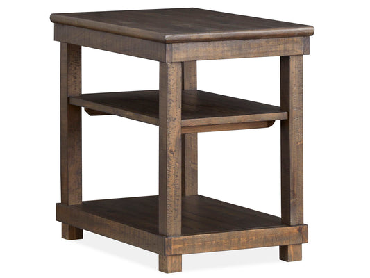 Smithton - Chairside End Table - Homestead Brown
