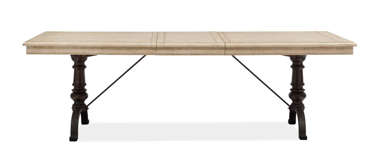 Harlow - Rectangular Dining Table - Weathered Bisque