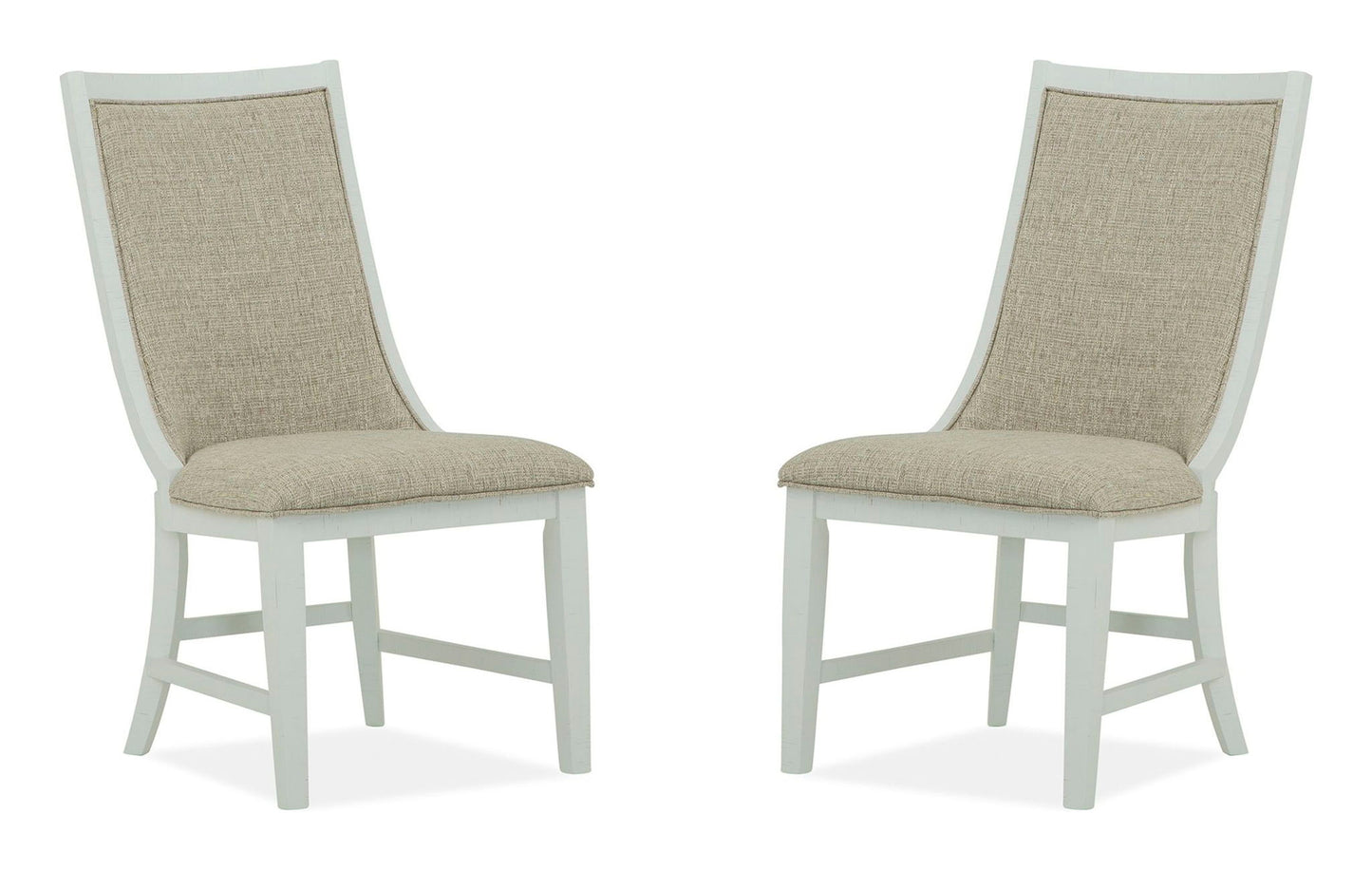 Heron Cove - Upholstered Host Side Chair (Set of 2) - Chalk White