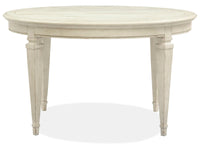 Newport - Round Dining Table - Alabaster