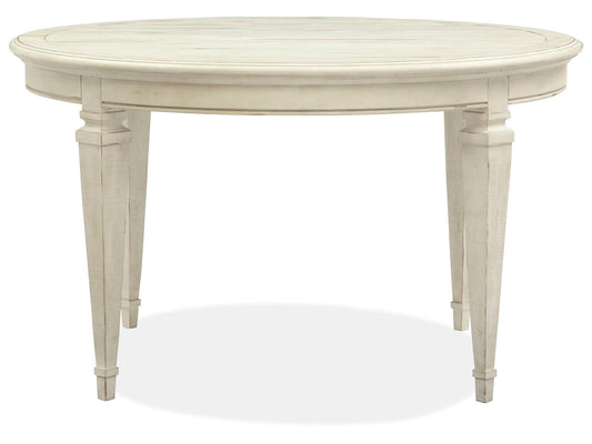 Newport - Round Dining Table - Alabaster