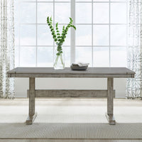 Hallendale - Trestle Table - Gravel Wash